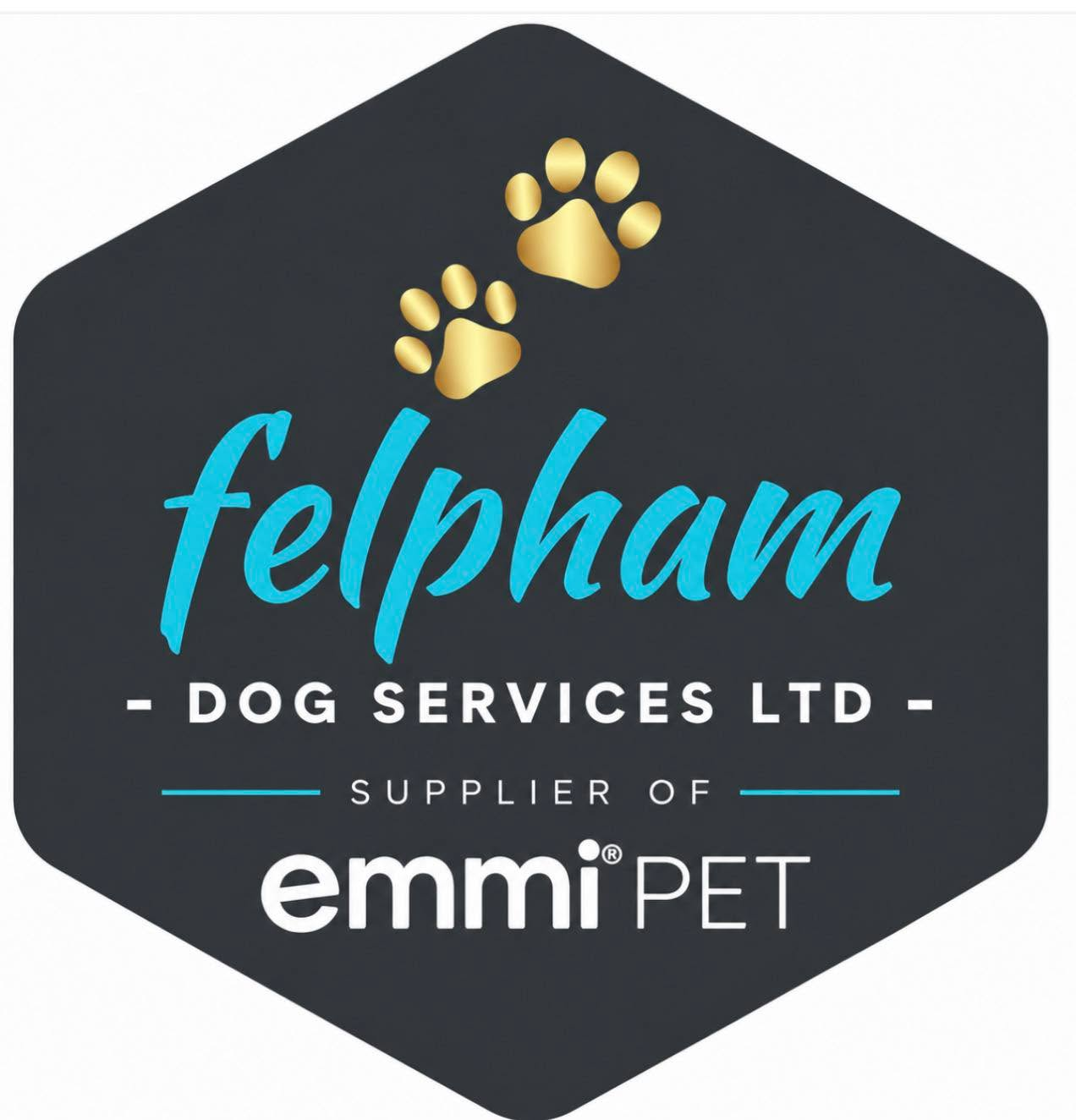Felpham Dog Grooming & Emmi-Pet Stockist logo
